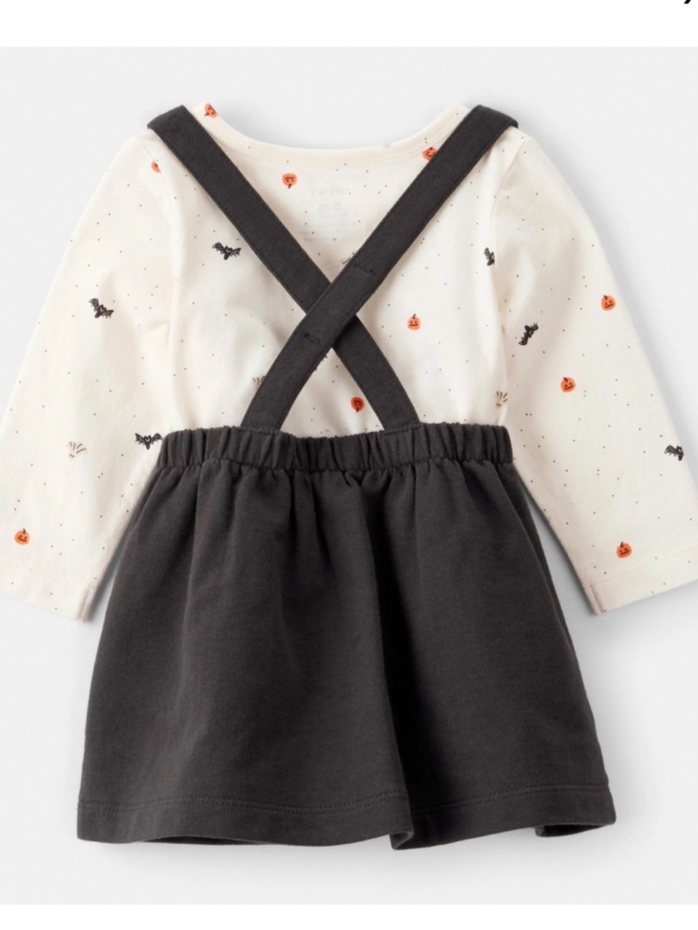 Baby Carter's 3-Piece Halloween Tee & Jumper Set NWT - Picture 7 of 7